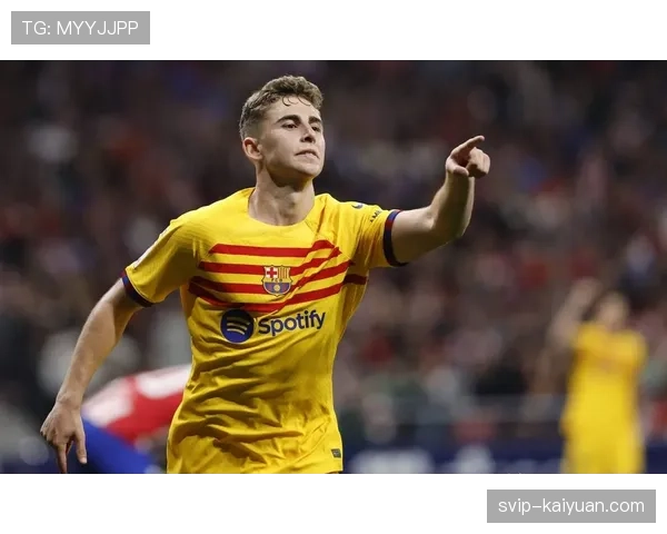 巴萨青训体系再输出人才 费尔明成中场新发现